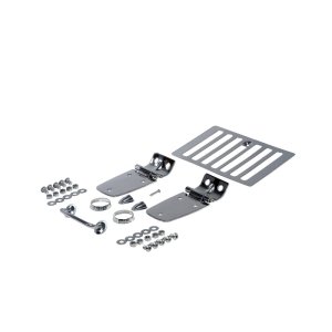 Jeep Wrangler Hood Kit - Rugged Ridge - Stainless Steel - `98-`06